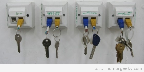 Invento geek para no perder las llaves