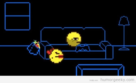 Problemas conyugales de Pac-Man por Skyrim