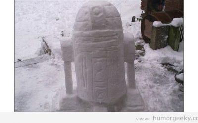 Muñeco de nieve R2D2