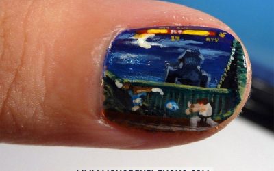 Si no sabes cómo pintarte las uñas, aquí tienes una solución geek