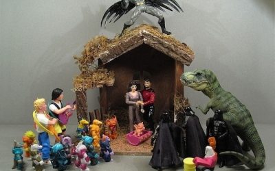 Se busca belén más geeky que este