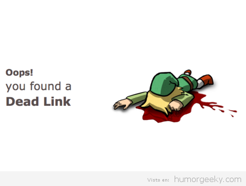 Oops, you found a dead Link