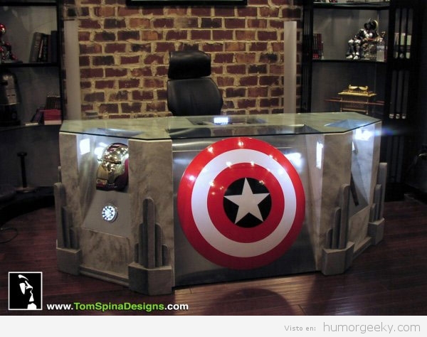 El escritorio de The Avengers