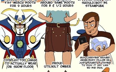 Quince personas que te encontrarás en una convención de videojuegos, cómics o geeks