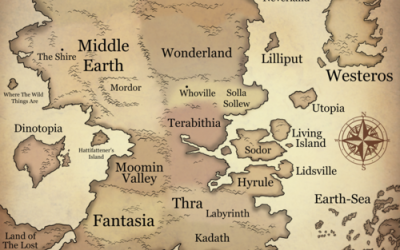 Mapa de los reinos de fantasía