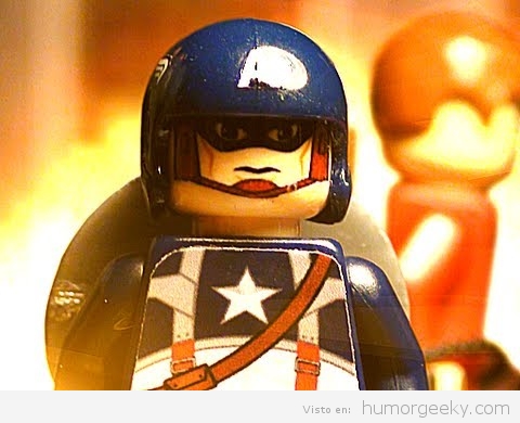 Lego + Capitan America + Stopmotion =