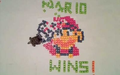 Juegos clásicos de Arcade en Stop motion