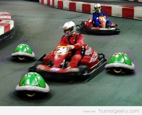 Así es Mario Kart en la vida real