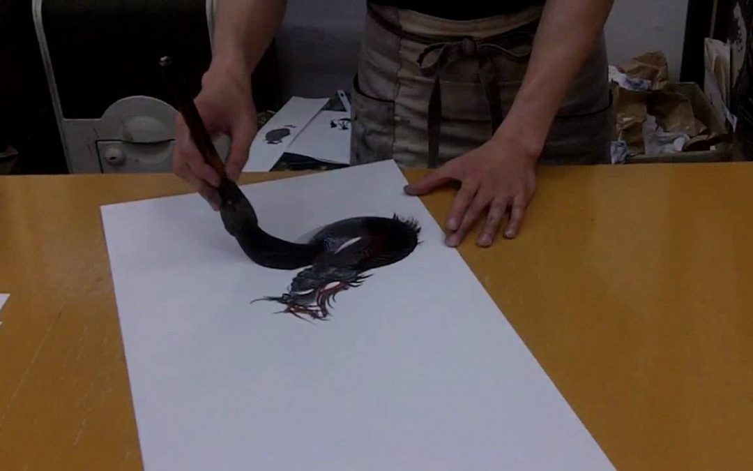 Plan para esta tarde: pintar un dragón