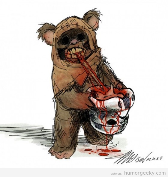 Ewok Zombie