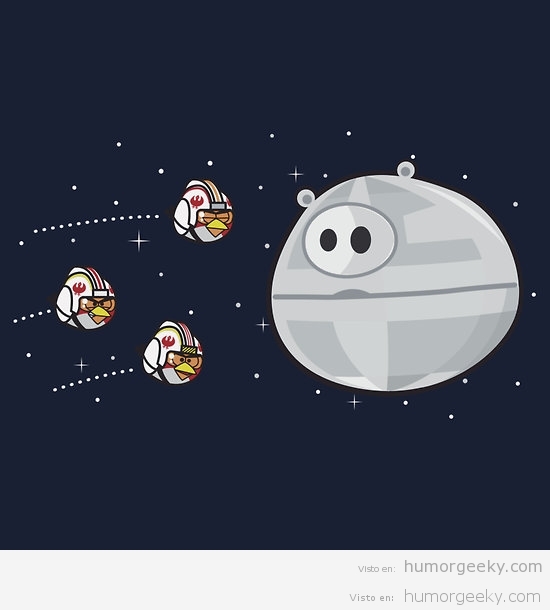 Angry Birds + Star Wars