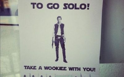 It’s dangerous to go Solo!