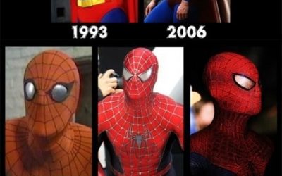 Los superhéroes mejoran con el tiempo