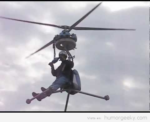 OMG, ya existe el gorrocoptero!