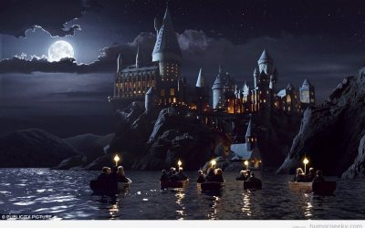 Increíble maqueta de un castillo de Harry Potter