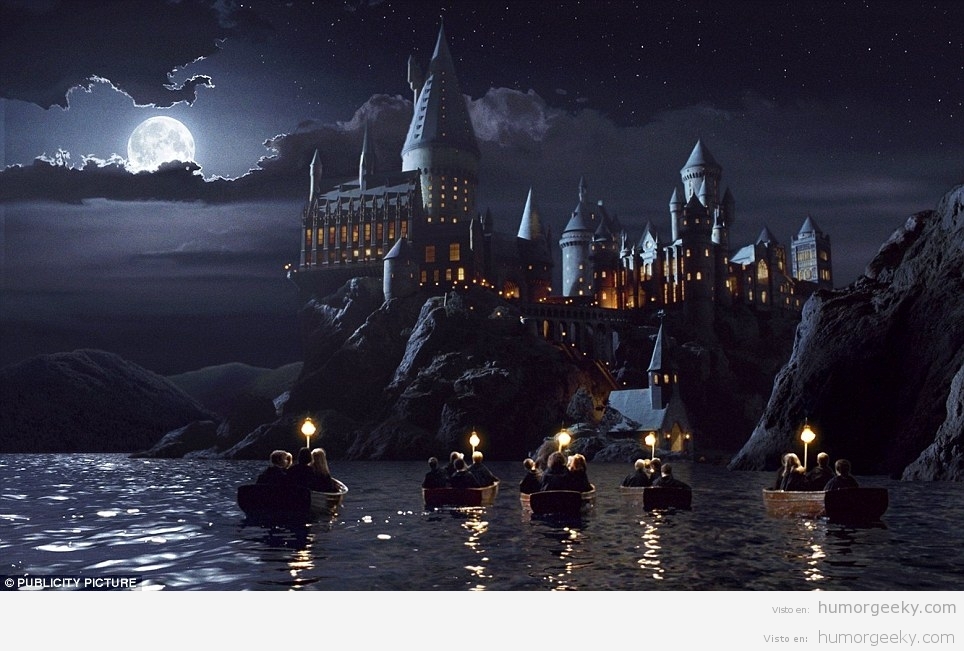 Increíble maqueta de un castillo de Harry Potter