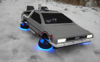 Máquina del tiempo voladora