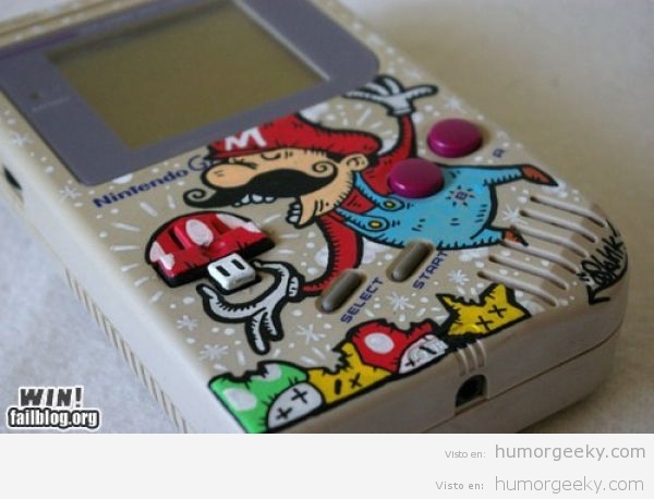 Ay, Mario, no te comas las setas (o Pimp my Game Boy)