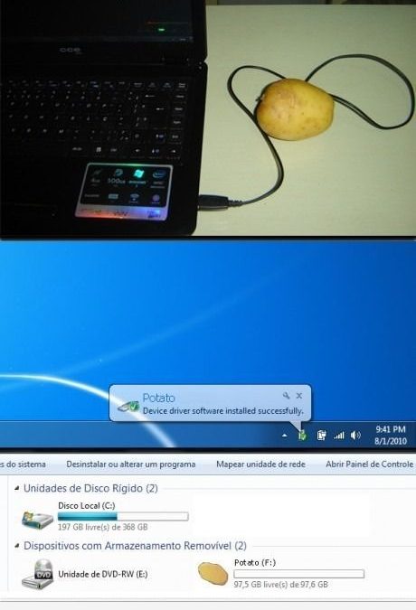 Potato USB