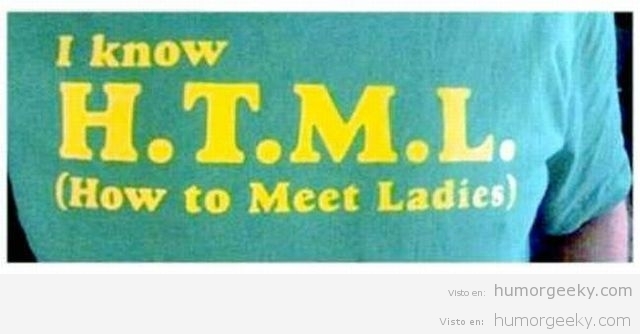 Si sabes HTML, demuéstralo