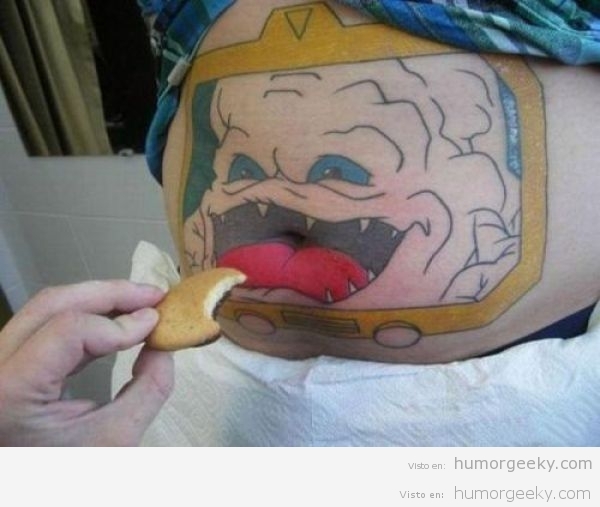 Decir tatuaje friki sería moderado