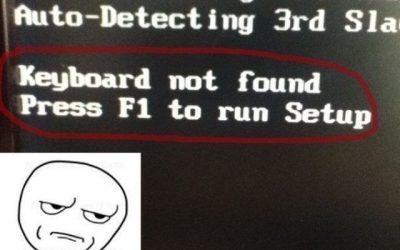 Keyboard not found