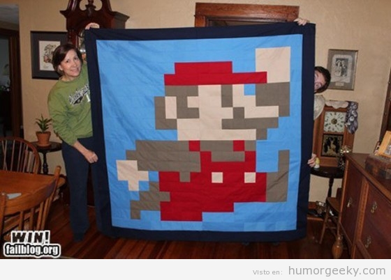 Bandera Super Mario