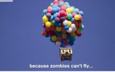 Porque los zombis no vuelan