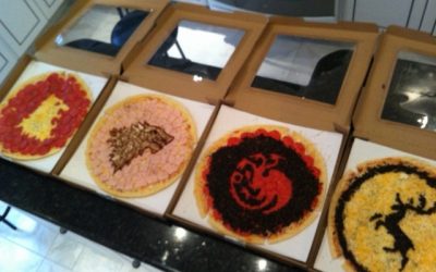 Pizzas Game of Thrones