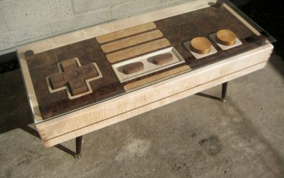 Mesa de centro como mando funcional de NES