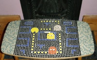 Mesa de centro Pac-Man