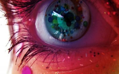 Ojos de caramelo