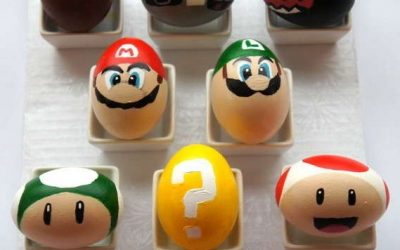 Huevos de pascua Mario Bros