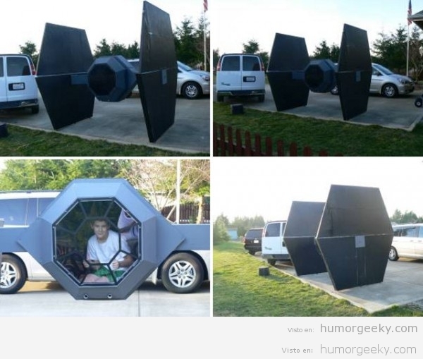 Tie Fighter casero