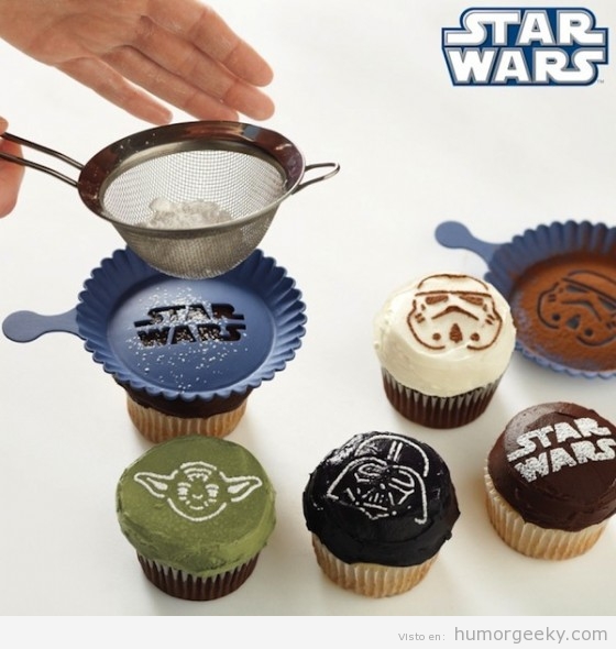 Accesorio para hacer cupcakes de STar Wars