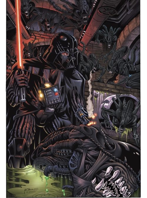 Darth Vader Vs. Alien