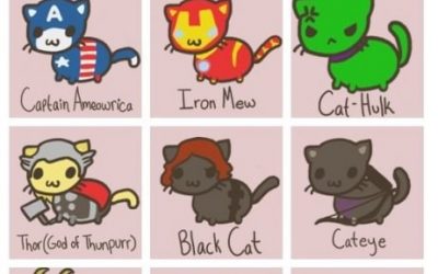 Las mascotas de Los Vengadores