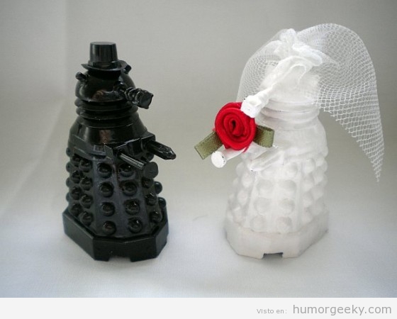 Muñecos de boda Dalek