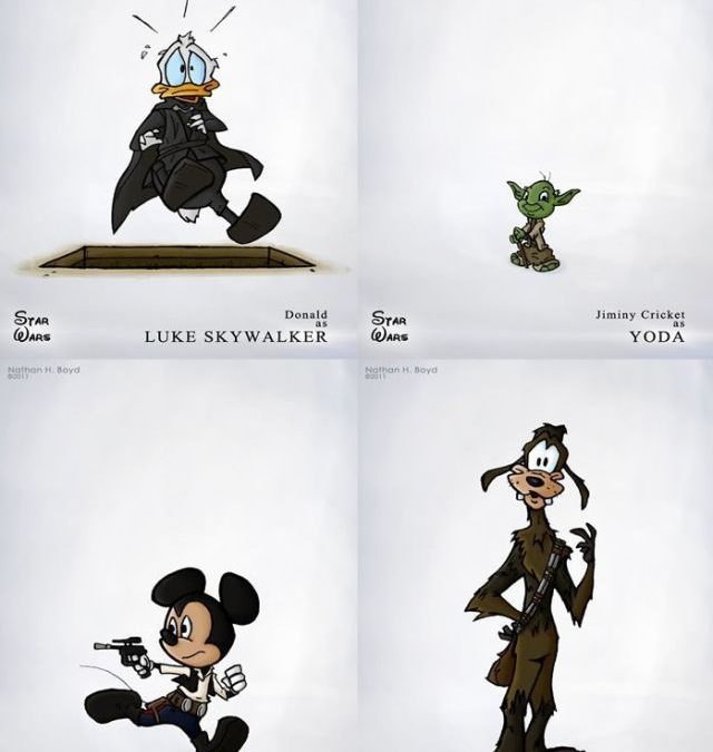 Star Wars a lo Disney