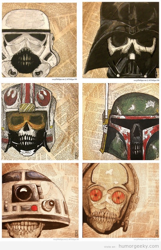 Star Wars calaveras