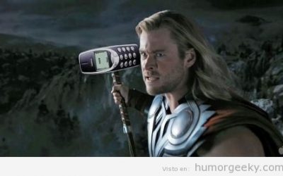 Con esta maza Thor, sí que convence