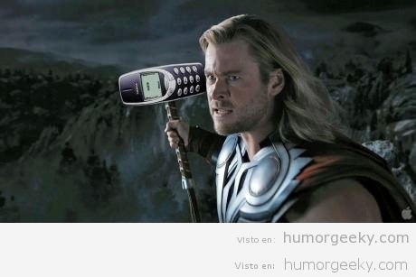 Con esta maza Thor, sí que convence