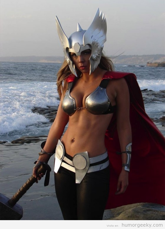 Disfraz femenino de Thor