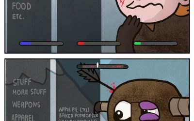 Qué hacer cuando casi no te queda vida en Skyrim