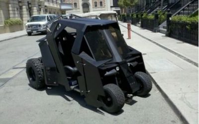 Batman también juega al golf