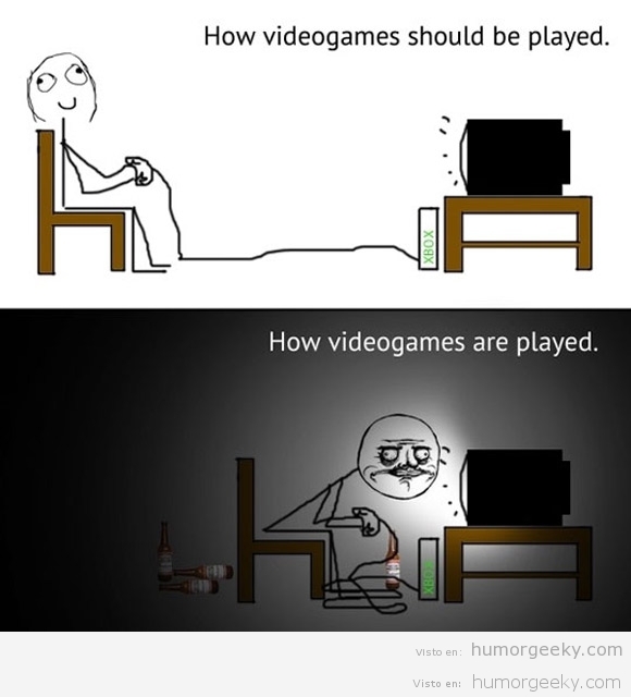 Los gamers y las pantallas