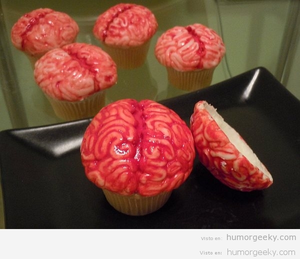 Cupcakes para zombis
