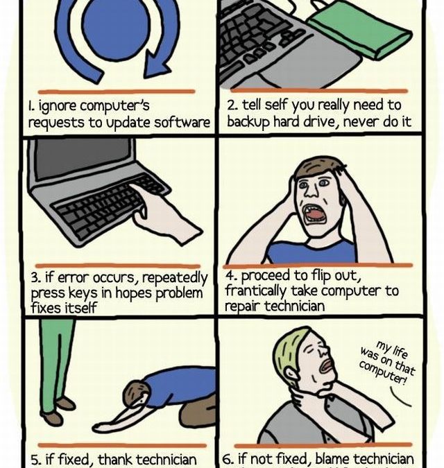 El mantenimiento de los ordenadores