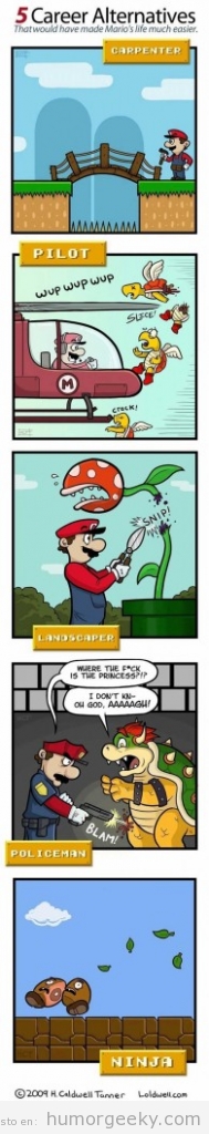 Mario es polivalente
