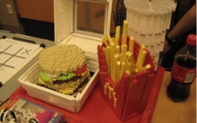 Mc Menú con piezas Lego